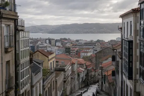 Vista de Vigo ciudad atendida por Lousa Arquitectura y Proyectos
