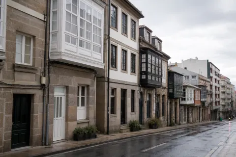 Vista urbana de Vigo, ámbito de trabajo de las reformas integrales de Lousa